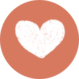 illo heart orange